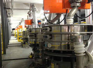 尼龙粉/塑料粉处理现场